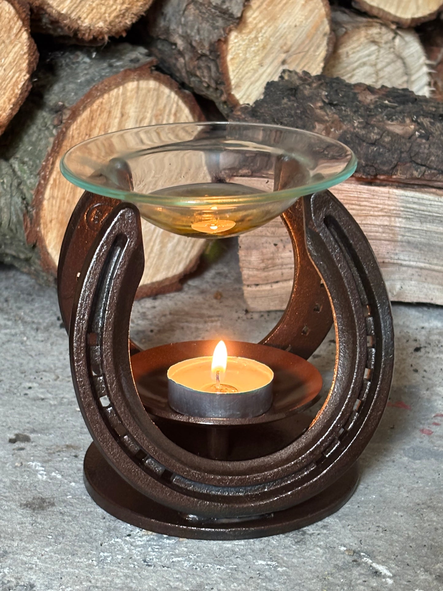 Horseshoe wax melt Burner