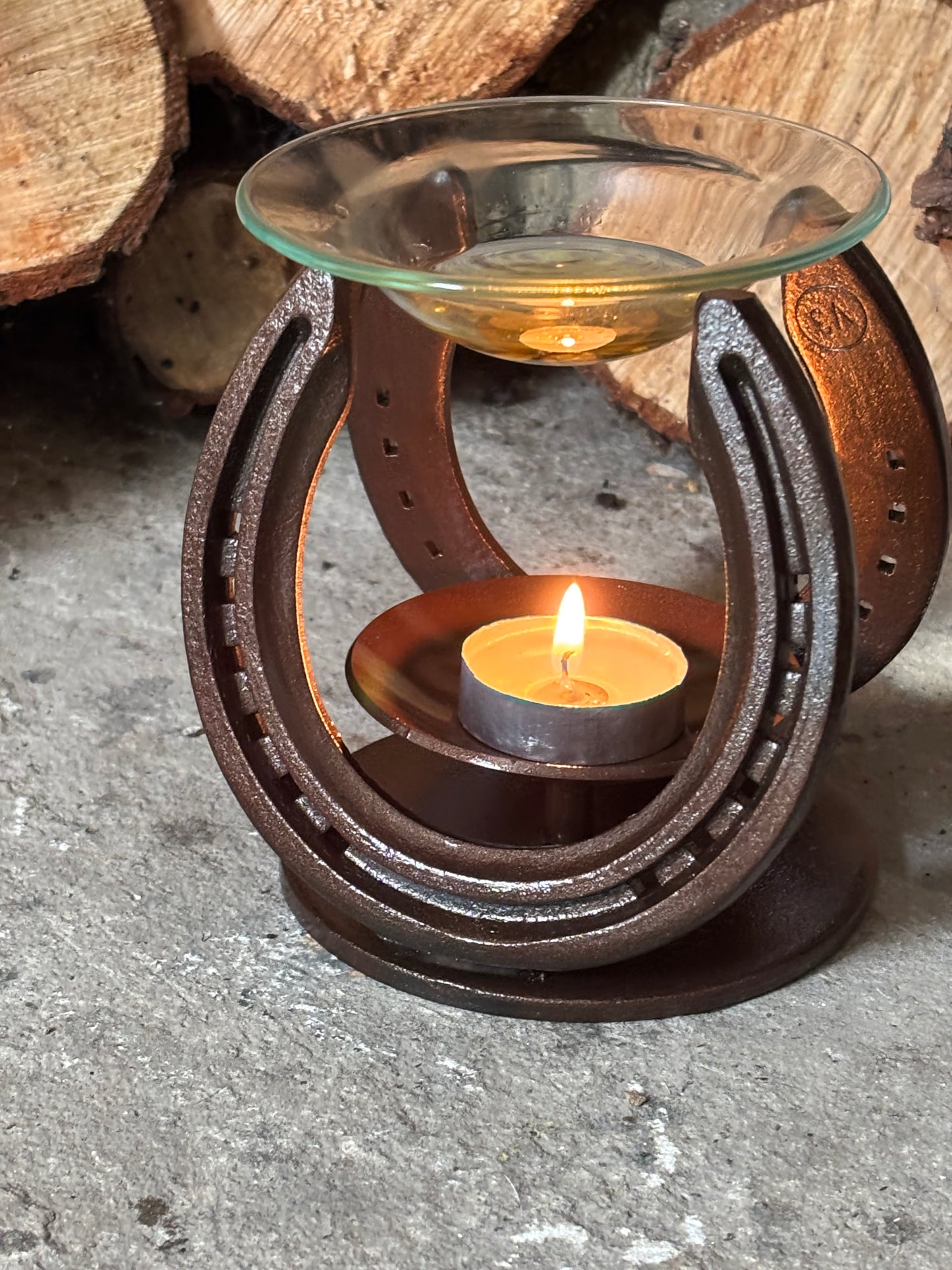 Horseshoe wax melt Burner