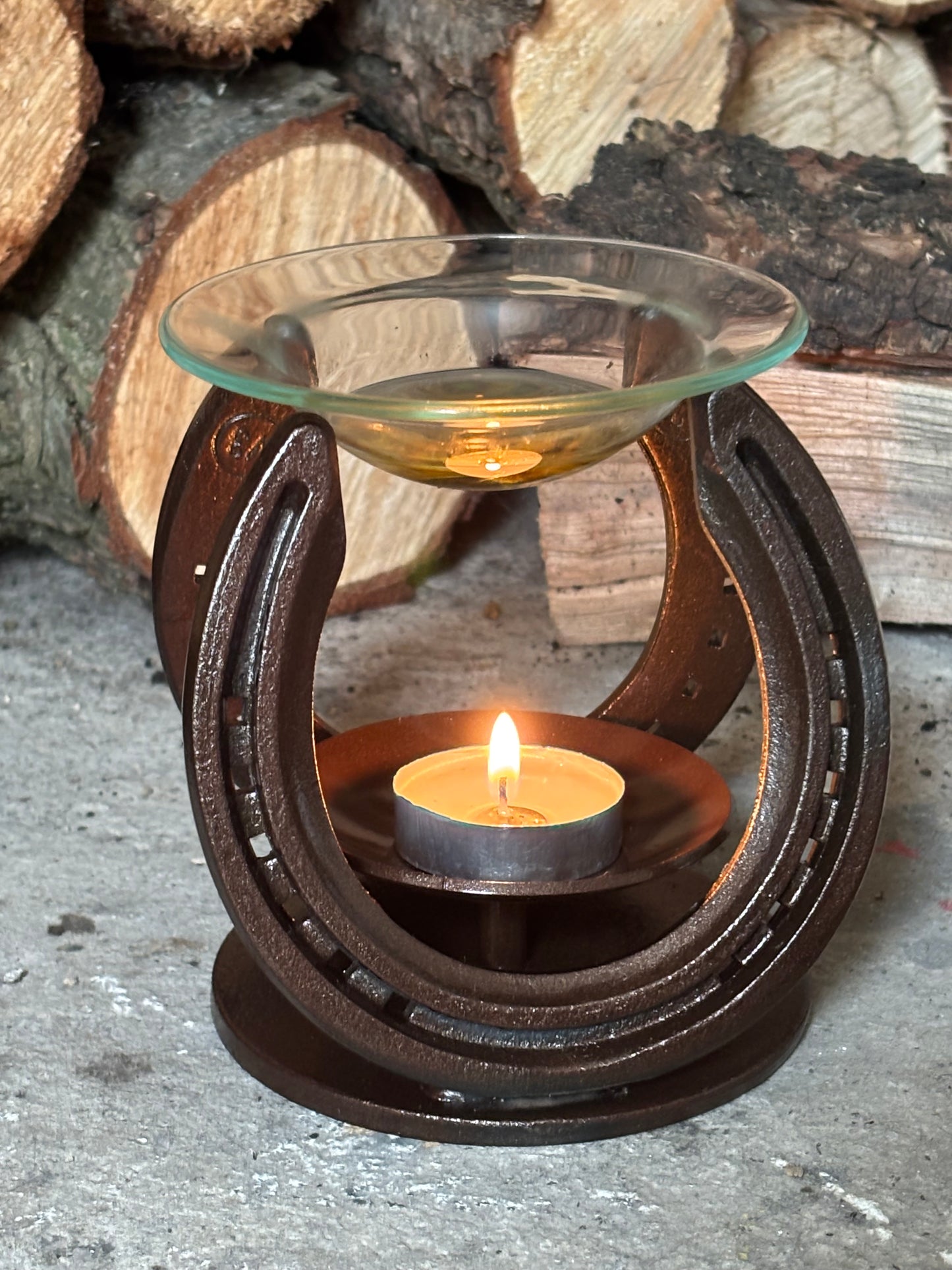 Horseshoe wax melt Burner