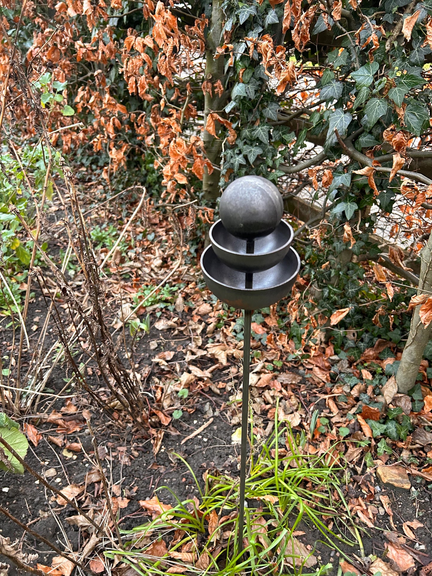 2 Tier Ball Topped Raincatcher