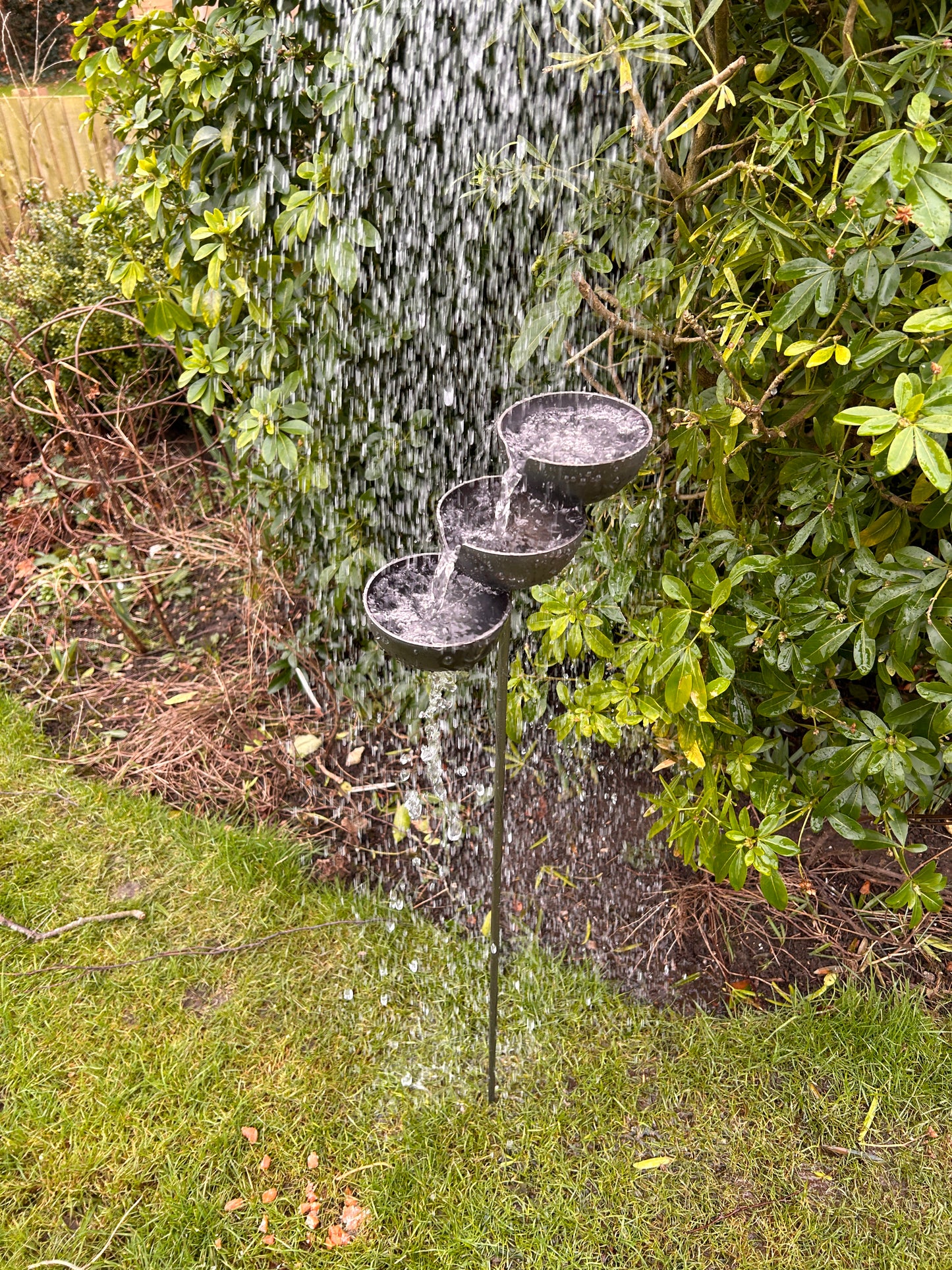 3 tier Raincatcher waterfall Cascade