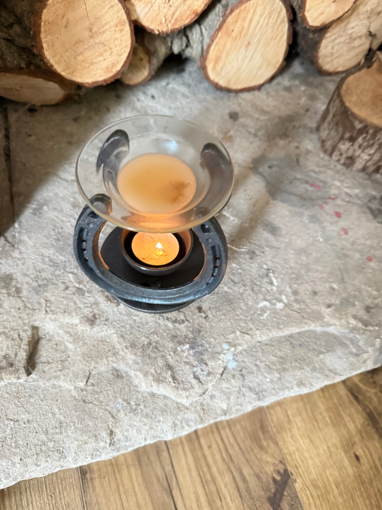 Horseshoe wax melt Burner