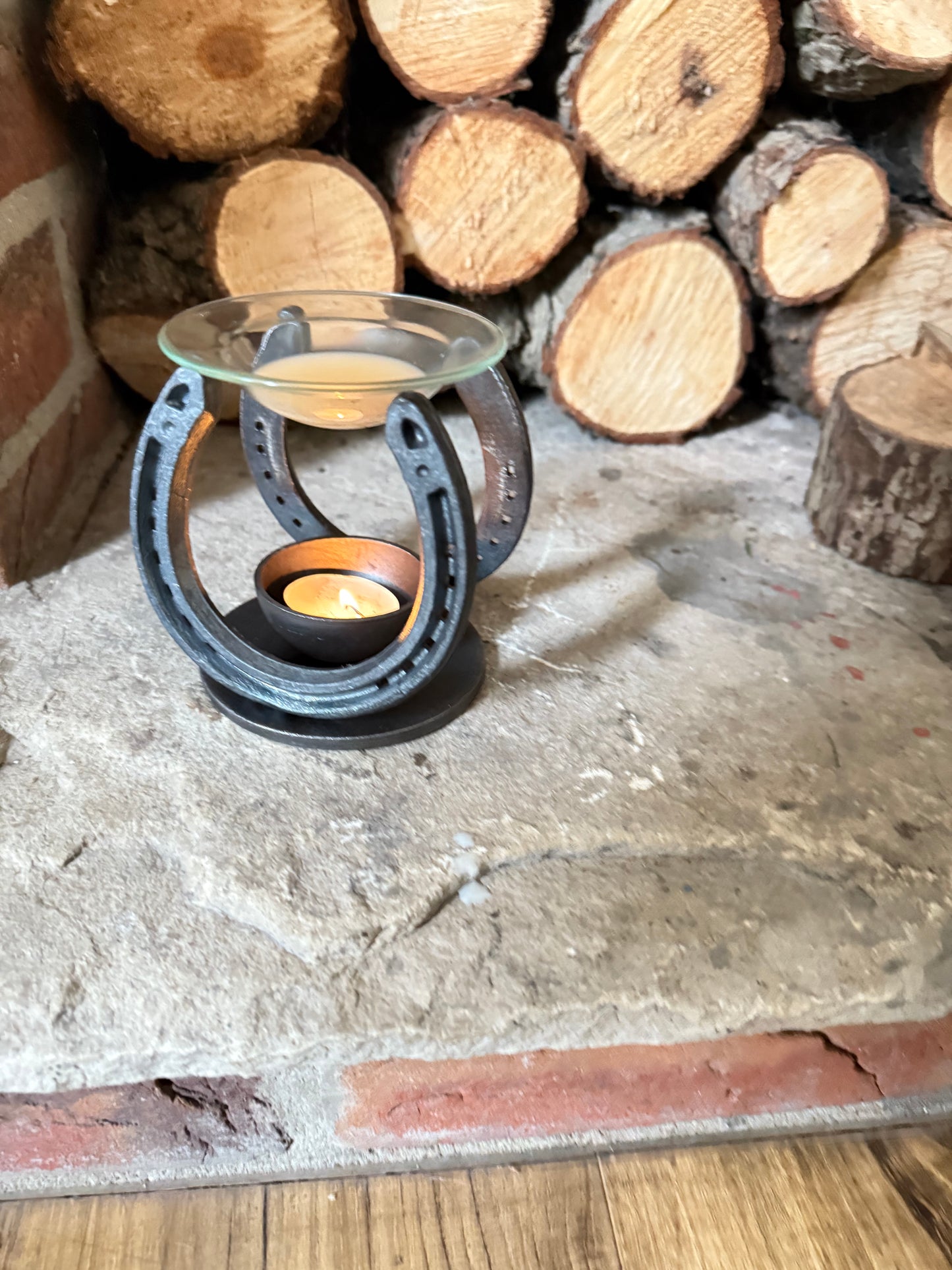 Horseshoe wax melt Burner