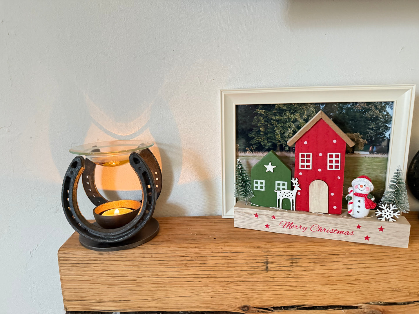 Horseshoe wax melt Burner