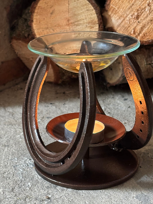 Horseshoe wax melt Burner